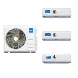 Aire Acondicionado Split de 208-230V/60Hz y 20000 BTU con Bomba de Calor R454b, Sistema Multi-Zona Flexible de 2 Unidades - Product Image 1