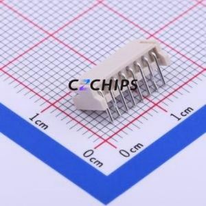 S8B-ZR(LF)(SN) Wire-to-Board Pin Header Bent Lead Through Hole,P=1.5mm Connector 1x8P 1.5mm Right Angle Insert ZH - Product Image 2