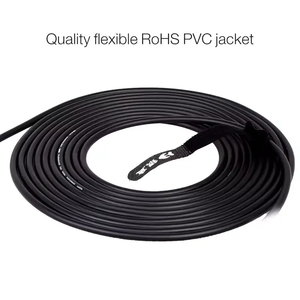 <span class=keywords><strong>Cable</strong></span> de Instrumento GTC040B de 1/<span class=keywords><strong>4</strong></span> de Pulgada (6.35mm) Blindado para Guitarra Eléctrica, Bajo, Teclado, Amplificador, Pedal, Conector Recto - Product Image 4