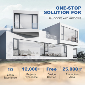 Ventana Plegable de Vidrio para Proyecto Residencial <span class=keywords><strong>Jordan</strong></span>, Sistema de Ventana Plegable de Aluminio con Diseño Multipanel - Product Image 4