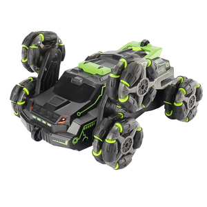 Voiture RC de cascade Dragon Toy transfrontalière à six roues avec bras oscillant, échelle 1:16, pour garçons, à détection de geste, transformable, 2 canaux, drift, fonction 'Suive-moi' - Product Image 3
