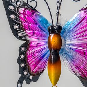 Butterfly Wind <strong>Chimes</strong> Small Metal Garden Solar Garden Butterfly Wind <strong>Chime</strong> Light For Garden Yard Patio Hanging Decoration Gift - Product Image 6