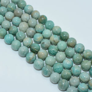 Cuentas sueltas de amazonita de alta calidad, 4mm/6mm/8mm/10mm/12mm, seguro comercial - Product Image 5