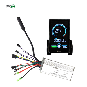 Pantalla colorida LVCO M818NFC, accesorios de carga USB para controlador sin escobillas de bicicleta eléctrica, juego de pantalla de bicicleta eléctrica de 350W - Product Image 2