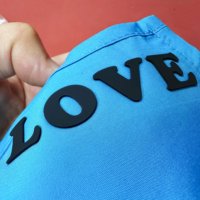 Label Transfer Panas Karet Silikon Logo 3D Kustom Berdensitas Tinggi untuk Kaos