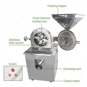 Máquina Pulverizadora Automática Cinnna para Ervas, Folhas de Chá e Moedor de Granulação Grossa para Moer Enxofre - Product Image 5