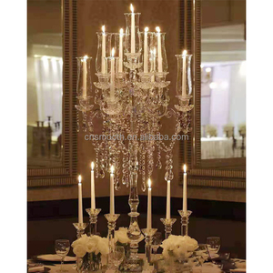 Fashion Clear Acrylic+Gold <strong>Wedding</strong> Centerpiece Flower Stand <strong>Table</strong> <strong>Top</strong> <strong>Decoration</strong> - Product Image 5