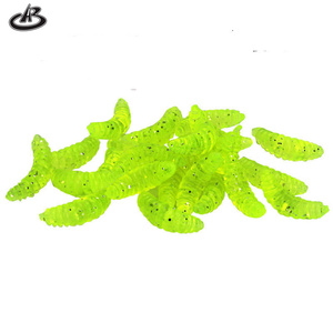 Bán Buôn Hot Bán 50 cái/túi Biển Giun Đất Bionic Tuyến Đường Sub Chìm Bánh Mì Bug Mềm Silica Gel Mồi Mềm Worm Câu Cá Lure - Product Image 5