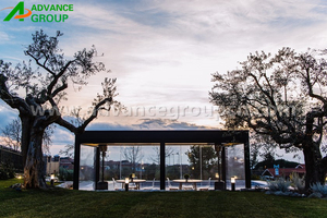 Nouveau système <span class=keywords><strong>de</strong></span> pergolas en aluminium réglable personnalisé, pergola d'extérieur en aluminium étanche - Product Image 4