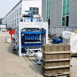 Mesin bata otomatis QT4-15 harga promosi pembuat blok beton 6 inci - Product Image 6