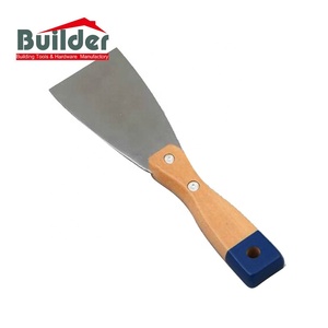 Công nghiệp lớp vách thạch cao Putty dao với gỗ xử lý thép không gỉ sơn <span class=keywords><strong>scraper</strong></span> cho hình nền loại bỏ - Product Image 1