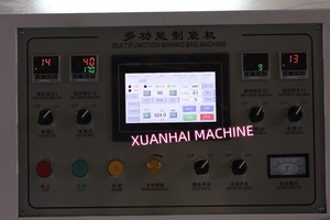 Machine multifonctionnelle de fabrication de sacs de pochettes à scellement central en T pour l'emballage des aliments, les stratifiés en plastique et le papier d'aluminium - Product Image 6