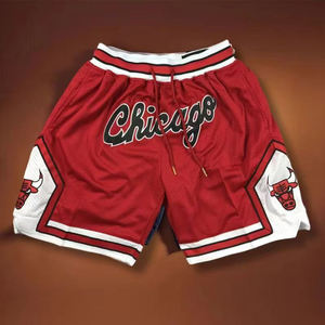 2024 Hoge Kwaliteit Amerikaanse Basketbal Nbaing Shorts Gewoon Heren Mesh Shorts Voor Alle 32 Teams - Product Image 2