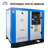 Compresseur d'air industriel de 7,5 kw à 135kw pour la fabrication de ciment 15HP lubrifié avec composant de base de moteur