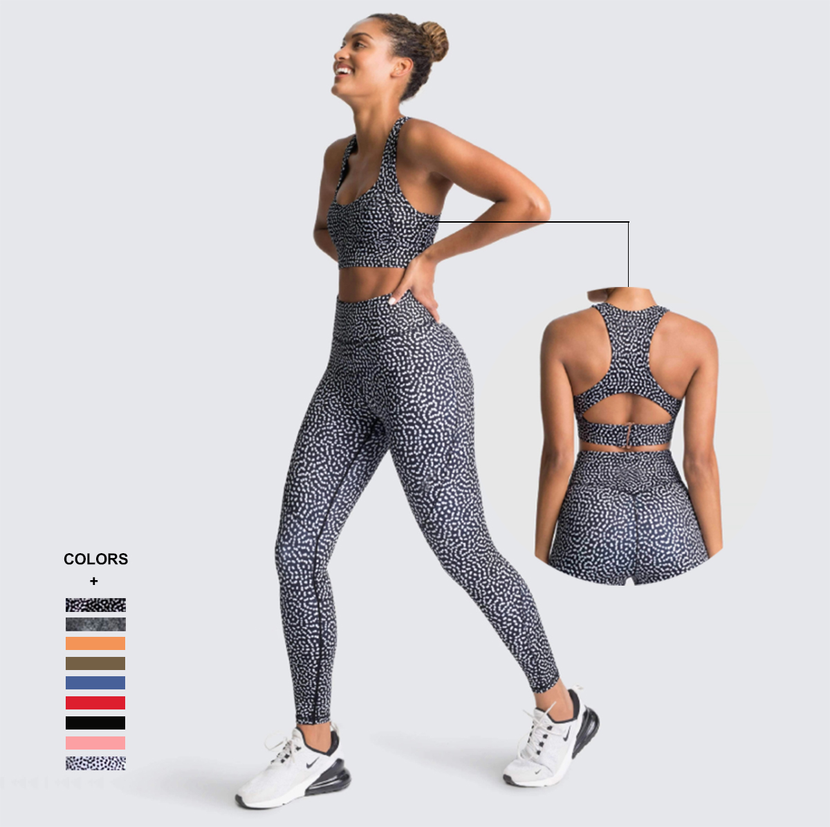 CONJUNTO DEPORTIVO CHANEL MUJER REF: N309 al mayor – Mayoristas.Findit.store
