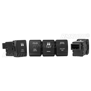 Car Light LED Push Button <b>12V</b> 3A Fog Spot Rear Driving Light LED Light Bar <b>Switch</b> for Nissan Navara NP300 Pathfinder X-Trail - Product Image 2