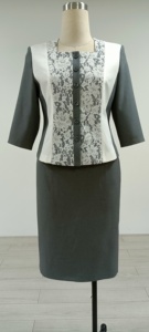 2022 New Design Quality Turkey Office Ladies Formal Skirt Suit - Product Image 3