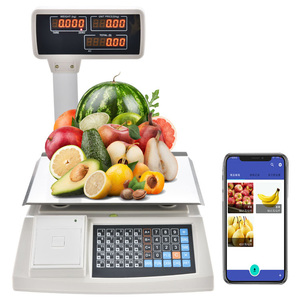 Supermarkt-Preisauszeichnung Druckmaschine Zählende Digitale Preisrechenwaage Digitale Waagen - Product Image 2