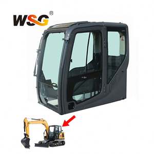 Cabina de Repuesto para Excavadora Doosan Dx55, Ensamblaje de Cabina para Excavadora Doosan Dx225 - Product Image 1