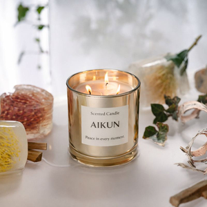 AIKUN Bougies parfumées en <span class=keywords><strong>cire</strong></span> de soja faites à la main de luxe, très vendues, bougies d'aromathérapie avec boîte pour cadeaux - Product Image 4