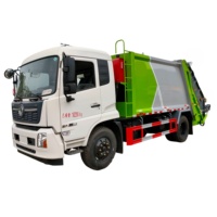 Vente directe d'usine Dongfeng Tianjin Camion compacteur de déchets 12m³ 16 tonnes
