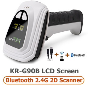 KEFAR-Escáner de código de barras 2D, lector <span class=keywords><strong>QR</strong></span> inalámbrico de mano, matriz de datos, PDF417 IOS <span class=keywords><strong>Android</strong></span> Win - Product Image 5