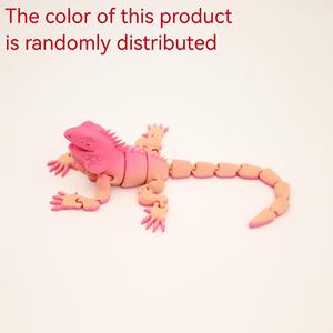 Lézard articulé imprimé en 3D de 19,5 cm, modèle de caméléon réaliste à articulations flexibles, dégradé laser multicolore SDL08, jouet très demandé - Product Image 6