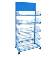 Étagère de présentation amovible pour cantine, nourriture en vrac, collations, bonbons, pain, chips de pommes de terre