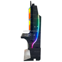 Mesin Game Skill Berkualitas Tinggi dengan Layar Ganda, Kursi Berdiri, Kabinet Arcade Multi Game untuk Dijual