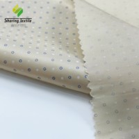 Tissu d'interlining en taffetas sergé imprimé à pois de haute qualité pour doublure de costume et vêtements de sport pour garçons et filles