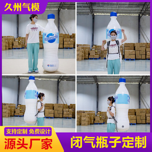 ขวดน้ำ Tritonic ขนาด 2 ลิตร ขวดพลาสติกพร้อมฝาสีน้ำเงินและฉลากสำหรับเก็บและจัดแสดงเครื่องดื่ม - Product Image 5