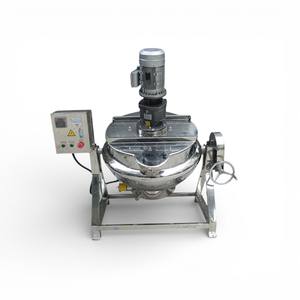 Marmita Con Agitador – Marmite à vapeur à double enveloppe de qualité alimentaire avec agitateur - Product Image 2