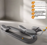 Appareil d'exercice abdominal multifonctionnel, silencieux, réglable, en acier, écologique, portable pour la maison, équipement de fitness pour la santé et l'amincissement de la taille
