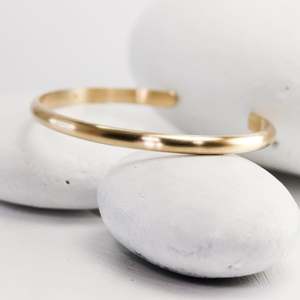 Pulsera Personalizada de Oro Laminado Hecha a Mano, Felicidad - Product Image 1