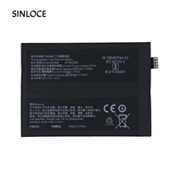 Batterie numérique portable haute performance SINLOCE pour téléphones portables OPPO One Plus 9 5G/One Plus 9 Pro, modèle original BLP829
