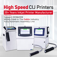 Impresora de Inyección de Tinta CIJ DOCOD OEM/ODM Serie S200 Plus, Impresora de Inyección de Tinta Continua de Caracteres Pequeños para Etiquetado de Tuberías, Máquina de Codificación de Fecha