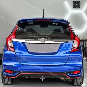 Becquet arrière StarNav style RS pour Fit 2018 2019 2020, diffuseur de pare-chocs, kit carrosserie, accessoires de tuning extérieur, pièces - Product Image 3