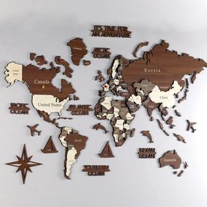 <span class=keywords><strong>Carte</strong></span> du monde en bois 3D sur mesure, <span class=keywords><strong>carte</strong></span> murale en bois, cadeau de déménagement, <span class=keywords><strong>carte</strong></span> de voyage en bois - Product Image 5