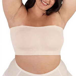 Reggiseno <span class=keywords><strong>Senza</strong></span> Spalline e <span class=keywords><strong>Senza</strong></span> <span class=keywords><strong>Ferretto</strong></span> per Donna, Taglie Grandi, Comodo e Traspirante, Vendita all'Ingrosso - Product Image 1