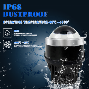 JC-05 Prix les plus bas pendant 180 jours, projecteurs de phares <span class=keywords><strong>antibrouillard</strong></span> <span class=keywords><strong>LED</strong></span> personnalisés tricolores 110W, lentille de projecteur, phares <span class=keywords><strong>antibrouillard</strong></span>/de conduite pour voitures universelles - Product Image 3