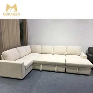 Modern tasarım mobilya köşe çekyat set depolama ile yüksek kalite sağlam ve dayanıklı oturma odası kanepe