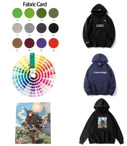 Мужской хлопковый пуловер с логотипом на заказ - Product Image 2