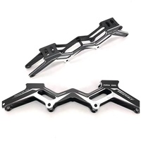 Marque CNC 60617005 7050 patins de vitesse d'anodisation en aluminium cadre de roues en Fiber de carbone Alu