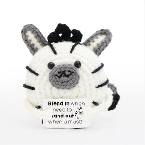 Bambole di Animali Carini Fatte a Mano in Lana Lavorata a Maglia: Cuccioli, <span class=keywords><strong>Pony</strong></span> e Maialini - Energia Positiva - Product Image 2