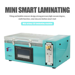 携帯電話用3 In 1ラミネーションマシン湾曲/フラットスクリーン改修外部真空ポンプが必要 - Product Image 2