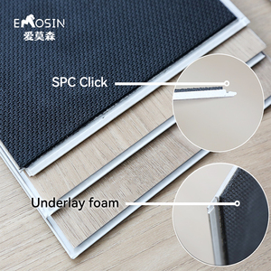 Plancher PVC brillant à chevrons de technologie allemande Foshan pour <span class=keywords><strong>garage</strong></span>, revêtement de sol vinyle SPC pour la maison, planche de bois composite - Product Image 4