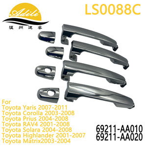 Manija de puerta de coche Adili LS0088C electrochapada para Toyota Corolla, pieza de repuesto - Product Image 5