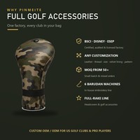 Housse de protection pour tête de driver de golf doublée en microfibre, durable, résistante aux rayures, avec intérieur rembourré, étui de transport longue durée