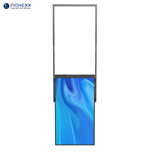 Bán ngoài trời cửa sổ phải đối mặt với hiển thị LCD signage Màn hình 3000nits + 700nits siêu độ sáng cao kỹ thuật số quảng cáo hiển thị - Product Image 1