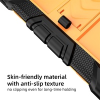 Housse de tablette robuste en silicone et PC pour Apple Pro 11" Air 6 Air 7, étuis de protection pour tablette avec support pliable pour Samsung Tab A9+